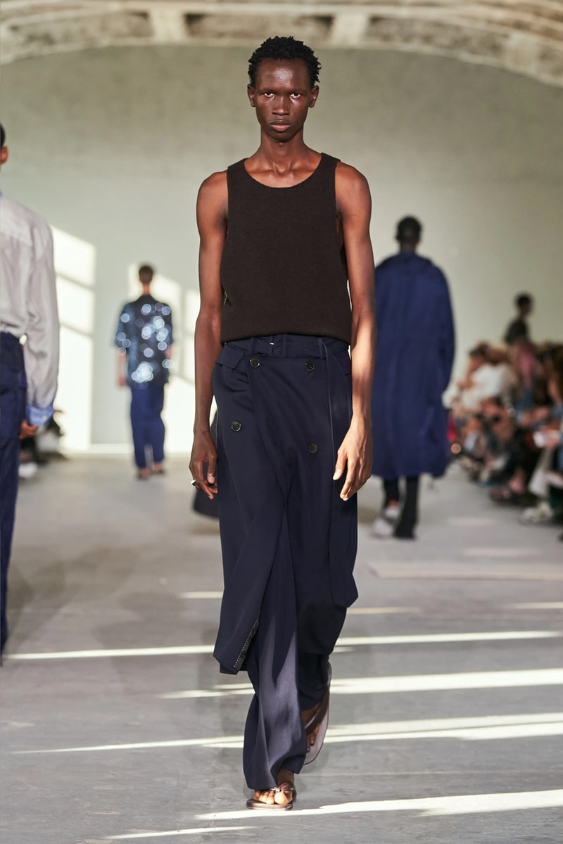 Dries Van Noten SS24 Is a Lesson on Juxtaposition Paris Fashion Week Collection runway belgian creator belgian designer