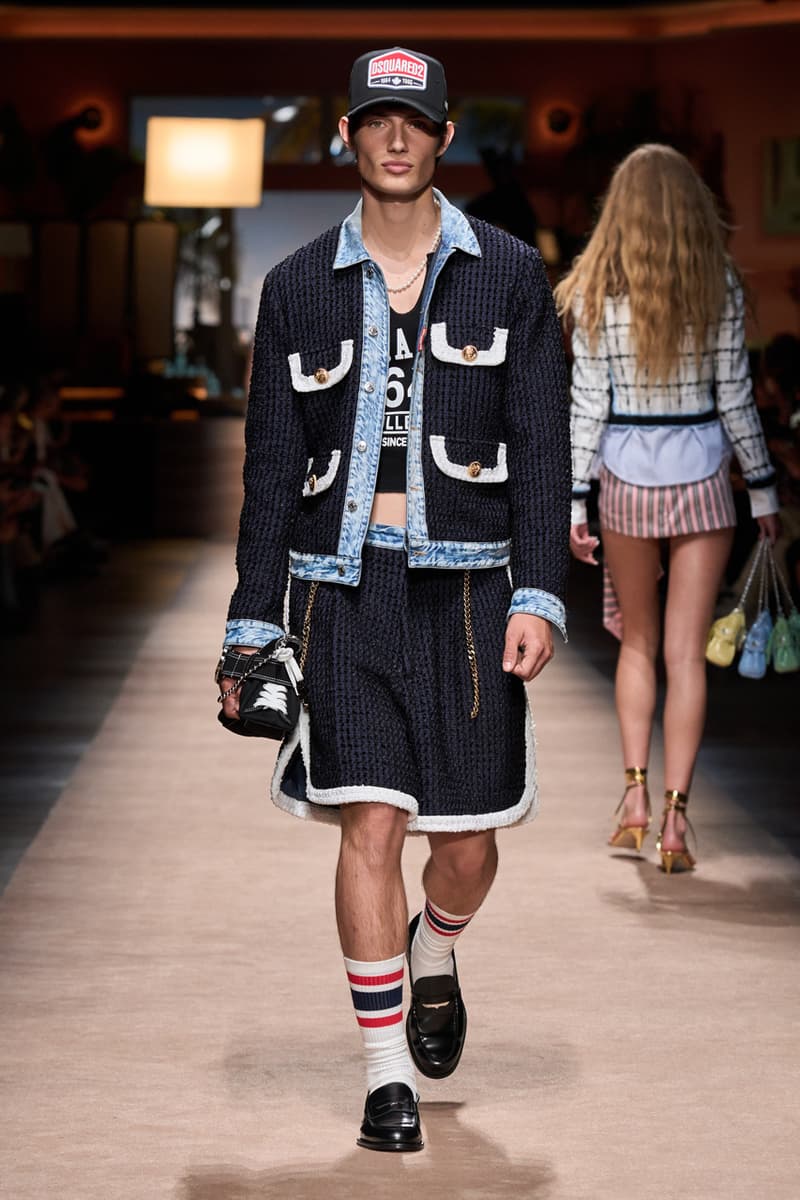 Dsquared2 Spring/Summer 2024 Milan Fashion Week SS24 Collection Rocco Siffredi Julia Fox Dean Dan Caten Runway Review 