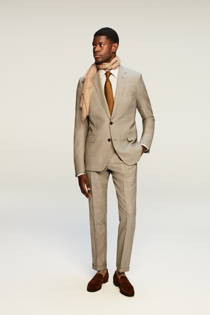 dunhill Spring/Summer 2024 Collection Lookbook Quiet Luxury British UK Brand Menswear Suits Tailoring 