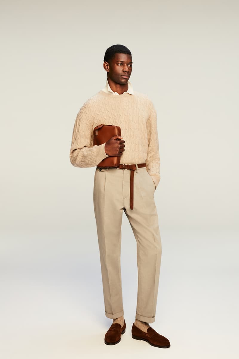 dunhill Spring/Summer 2024 Collection Lookbook Quiet Luxury British UK Brand Menswear Suits Tailoring 