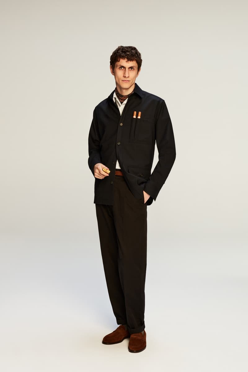 dunhill Spring/Summer 2024 Collection Lookbook Quiet Luxury British UK Brand Menswear Suits Tailoring 