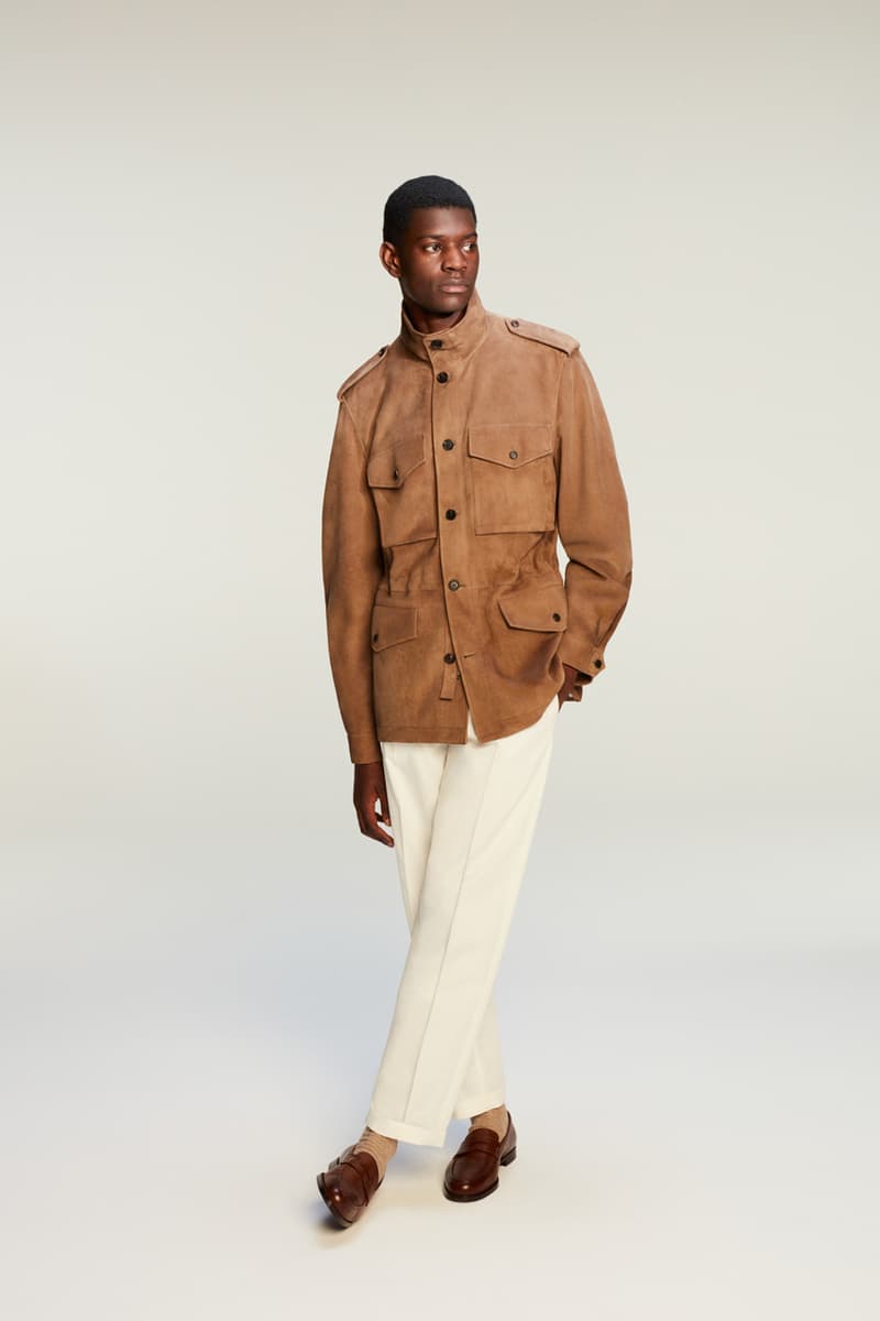 dunhill Spring/Summer 2024 Collection Lookbook Quiet Luxury British UK Brand Menswear Suits Tailoring 