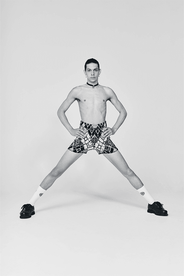 Edward Crutchley Resort 2024 Collection London uk British designer menswear womenswear