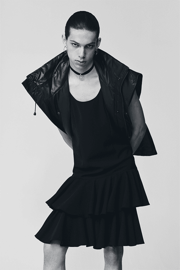 Edward Crutchley Resort 2024 Collection London uk British designer menswear womenswear