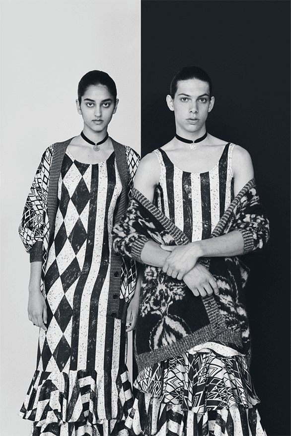 Edward Crutchley Resort 2024 Collection London uk British designer menswear womenswear