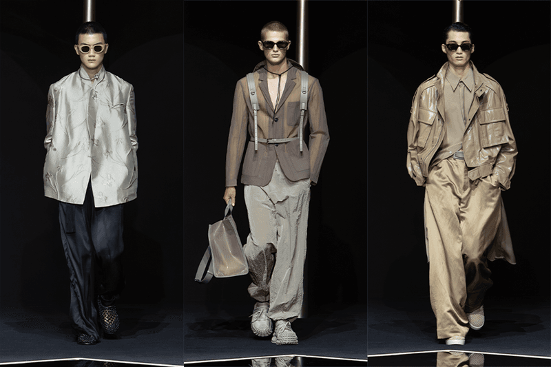 Emporio Armani Escapes Into "The Essence Of The Night" for SS24