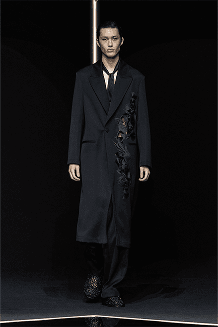 Emporio Armani Spring Summer 2024 Milan Fashion Week runway menswear Giorgio armani