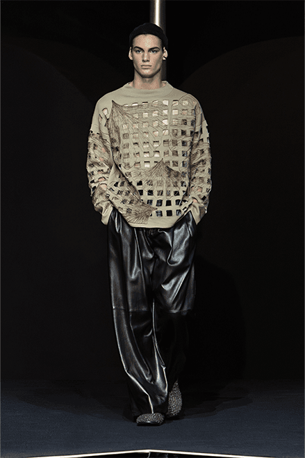 Emporio Armani Spring Summer 2024 Milan Fashion Week runway menswear Giorgio armani