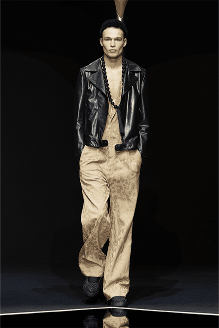 Emporio Armani Spring Summer 2024 Milan Fashion Week runway menswear Giorgio armani