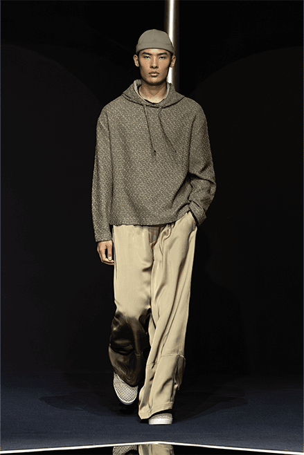 Emporio Armani Spring Summer 2024 Milan Fashion Week runway menswear Giorgio armani