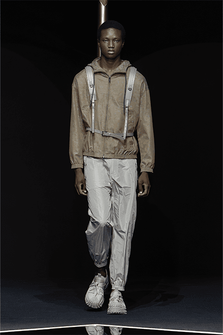 Emporio Armani Spring Summer 2024 Milan Fashion Week runway menswear Giorgio armani