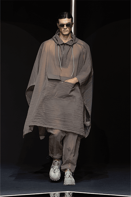 Emporio Armani Spring Summer 2024 Milan Fashion Week runway menswear Giorgio armani