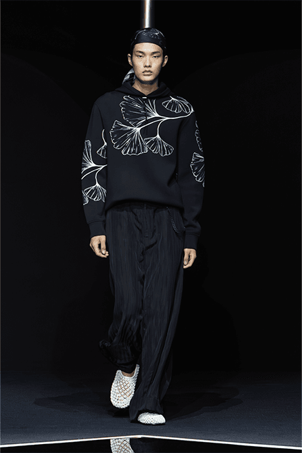 Emporio Armani Spring Summer 2024 Milan Fashion Week runway menswear Giorgio armani