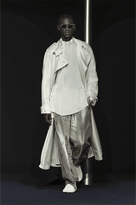 Emporio Armani Spring Summer 2024 Milan Fashion Week runway menswear Giorgio armani