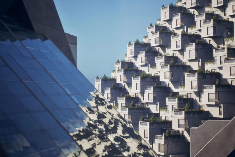 Moshe Safdie's Habitat 67 Is Fully Realized in Unreal Engine