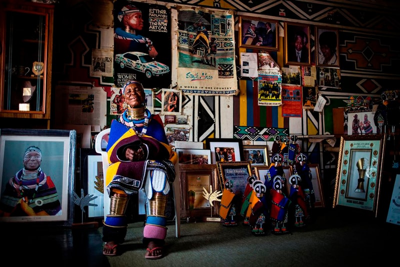 esther mahlangu artworks auctions exhibitions artist ndebele contemporary art