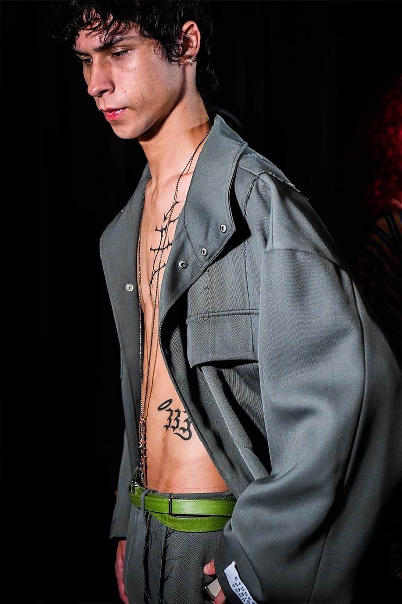 Études SS24 Collides Soft Tailoring With Technical Details backstage first looks paris show 