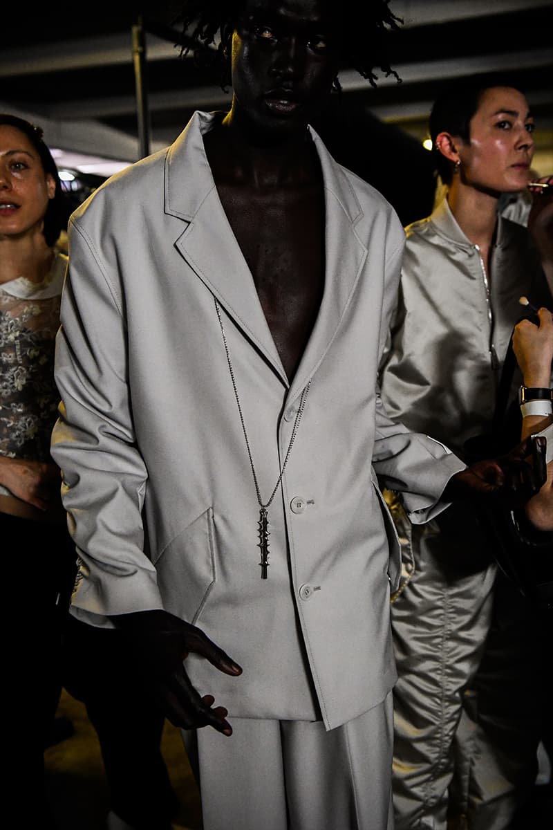 Études SS24 Collides Soft Tailoring With Technical Details backstage first looks paris show 