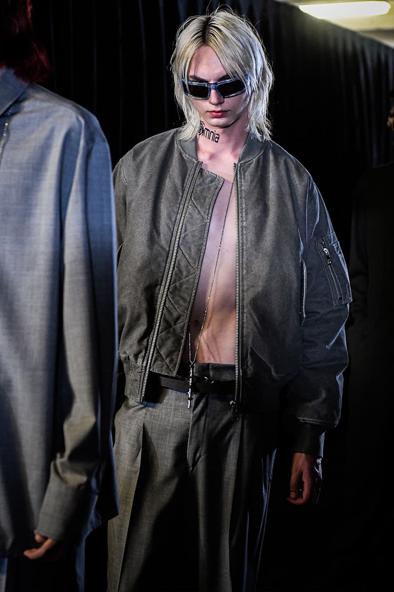 Études SS24 Collides Soft Tailoring With Technical Details backstage first looks paris show 