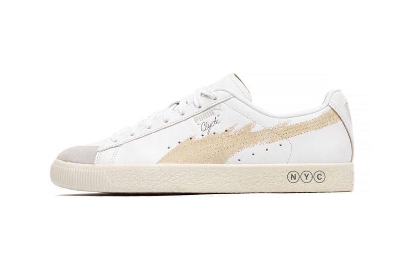 Extra Butter Puma Clyde NYC 50th anniversary white feather grey june 3 110 usd release info date price