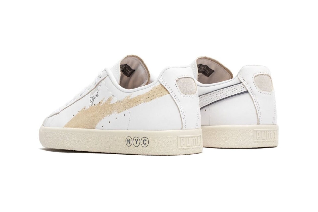 Extra Butter Puma Clyde NYC 50th anniversary white feather grey june 3 110 usd release info date price