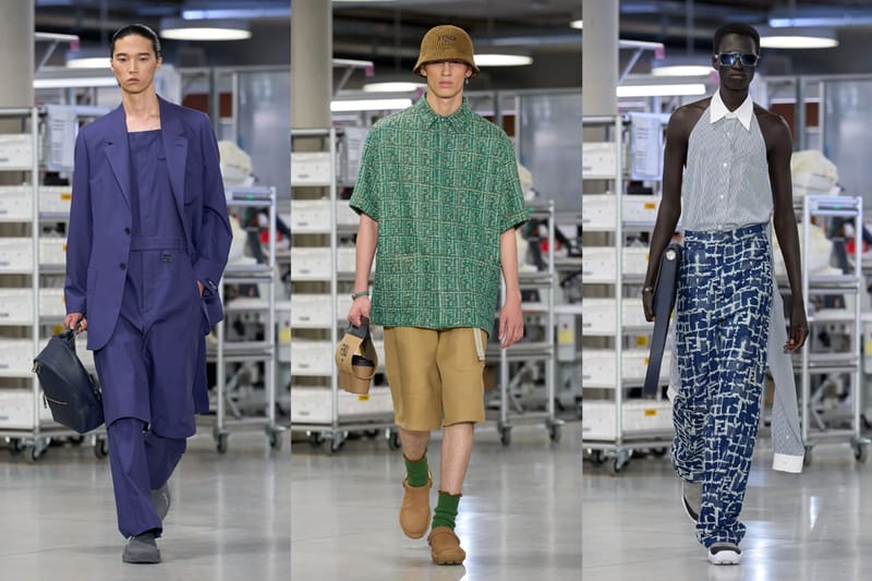 Fendi Men's SS24 Explored the Inner-Workings of the Italian Fashion House