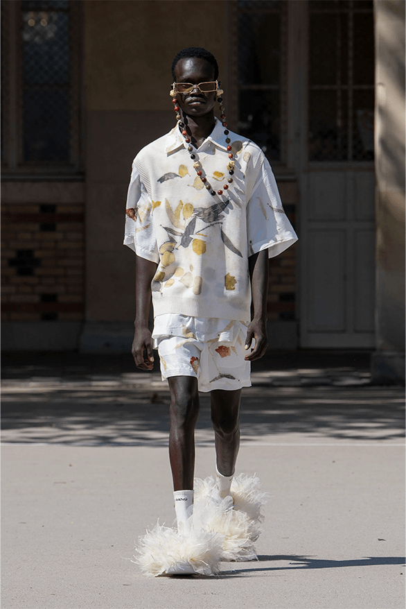 Feng Chen Wang Spring Summer 2024 Paris Fashion Week London uk designer nike Air Force 1 sneakers footwear menswear womenswear sportswear