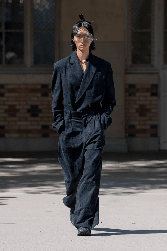 Feng Chen Wang Spring Summer 2024 Paris Fashion Week London uk designer nike Air Force 1 sneakers footwear menswear womenswear sportswear