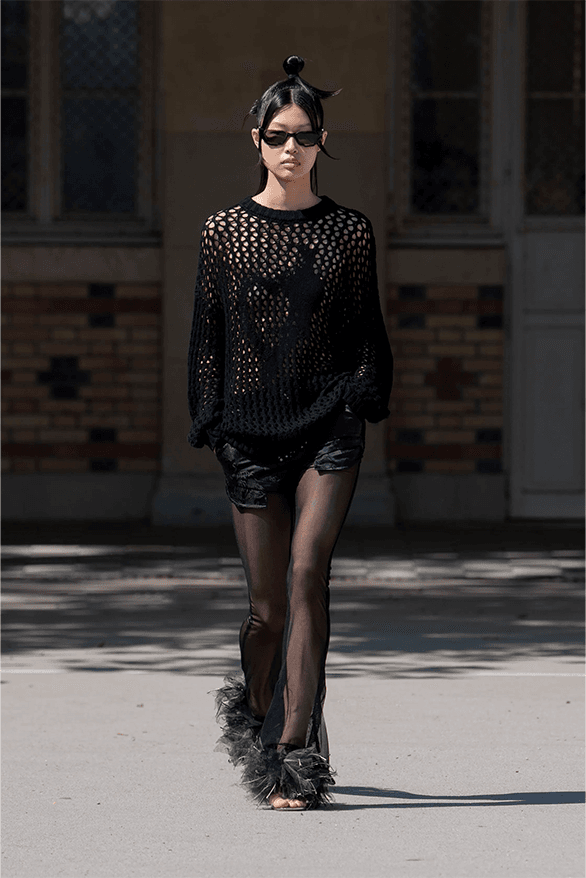 Feng Chen Wang Spring Summer 2024 Paris Fashion Week London uk designer nike Air Force 1 sneakers footwear menswear womenswear sportswear