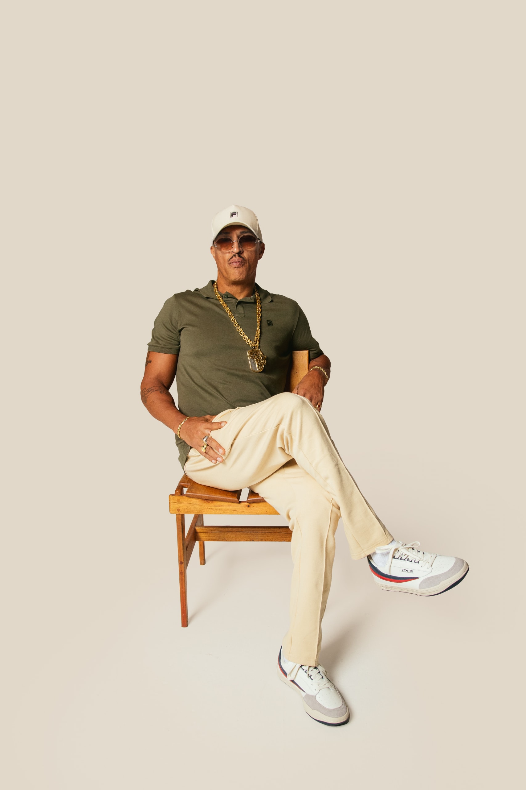 FILA x Mano Brown FX-2 Sneaker for 40th Anniversary red navy sand brazilian rap hip hop