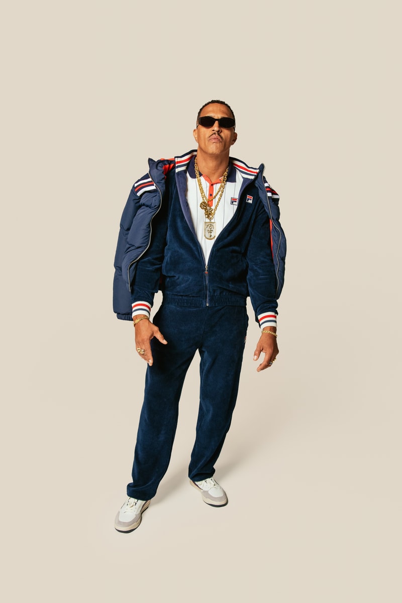 FILA x Mano Brown FX-2 Sneaker for 40th Anniversary red navy sand brazilian rap hip hop