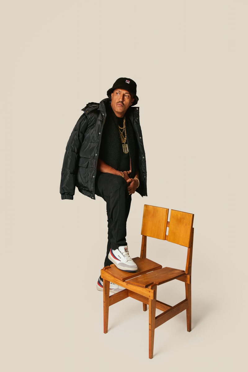 FILA x Mano Brown FX-2 Sneaker for 40th Anniversary red navy sand brazilian rap hip hop