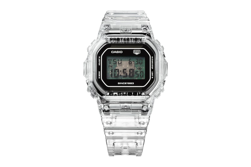 G-SHOCK ‘Clear Remix’ 40th Anniversary Release Info