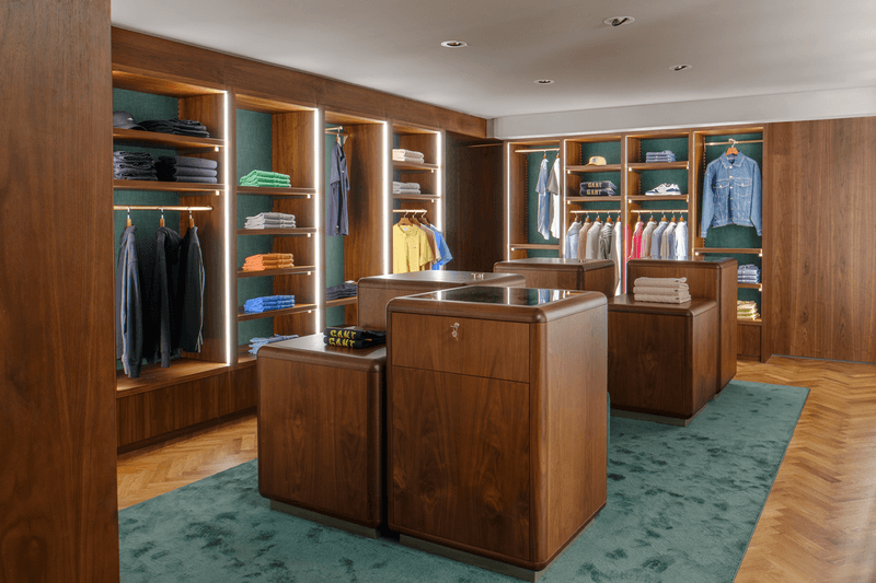 GANT Stockholm Flagship Opening store sportswear Snarkitecture Östermalm menswear womenswear