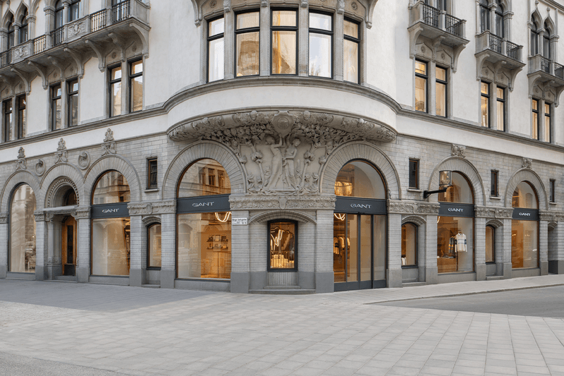 GANT Stockholm Flagship Opening store sportswear Snarkitecture Östermalm menswear womenswear