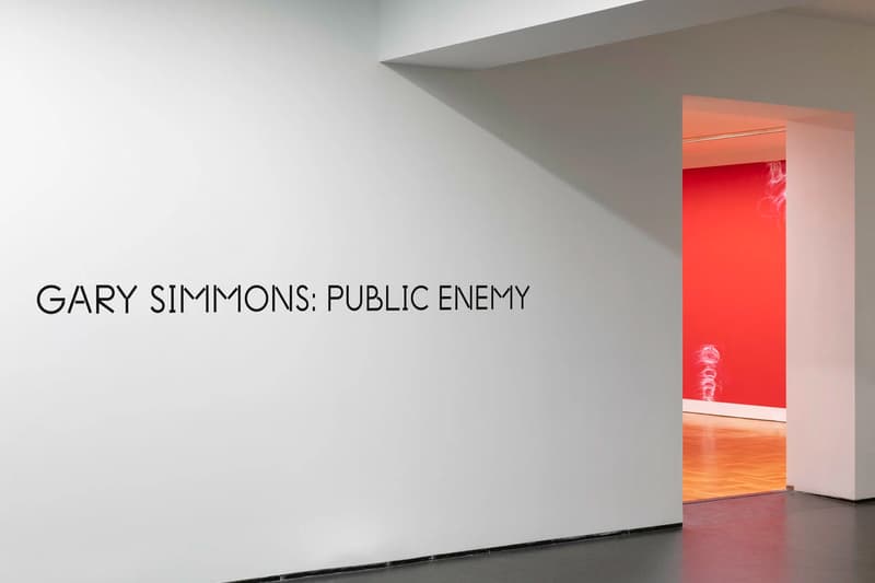 Gary Simmons: Public Enemy Exhibition MCA Chicago