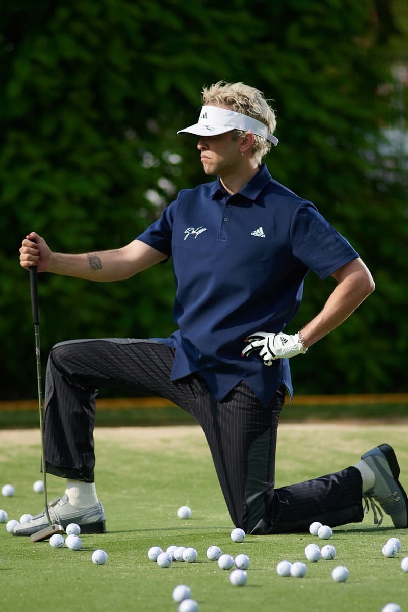 Georges Wendell x adidas Golf Paris Fashion Week SS24 Spring Summer 2024 Collaboration First Look Pierre Kaczmarek Jean Van de Velde