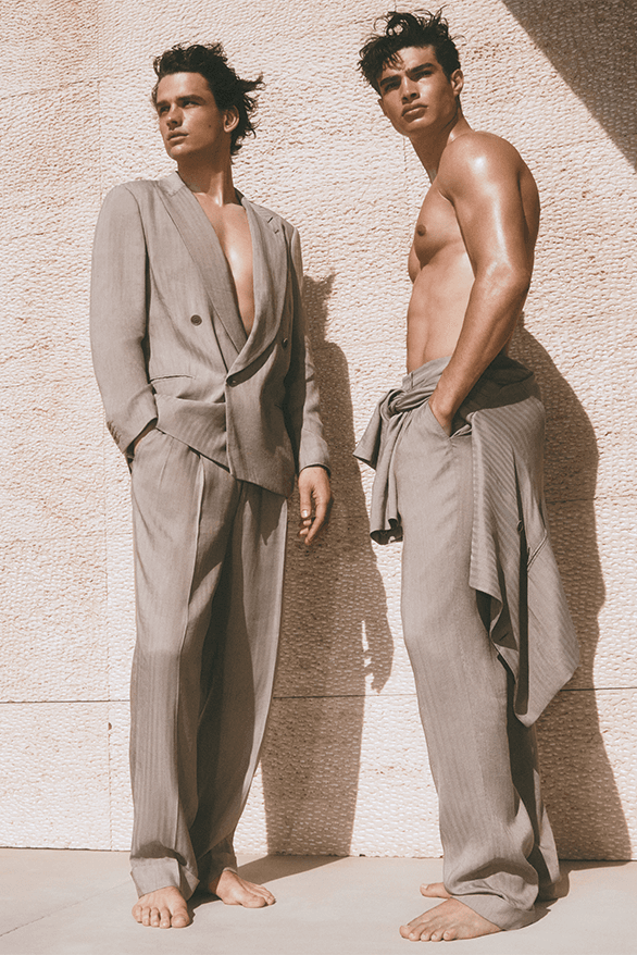 Giorgio Armani Mare Collection Release Information details date menswear womenswear summer 2023 Puerto Banús Porto Cervo St. Tropez Cannes Taormina at Parisi Woman Boutique Shanghai Plaza 66 Bagatelle club china Sanya Capella Hotel Sylt Shenzhen Mix City Singapore Marina Bay Sands Riviera Zushi Marina