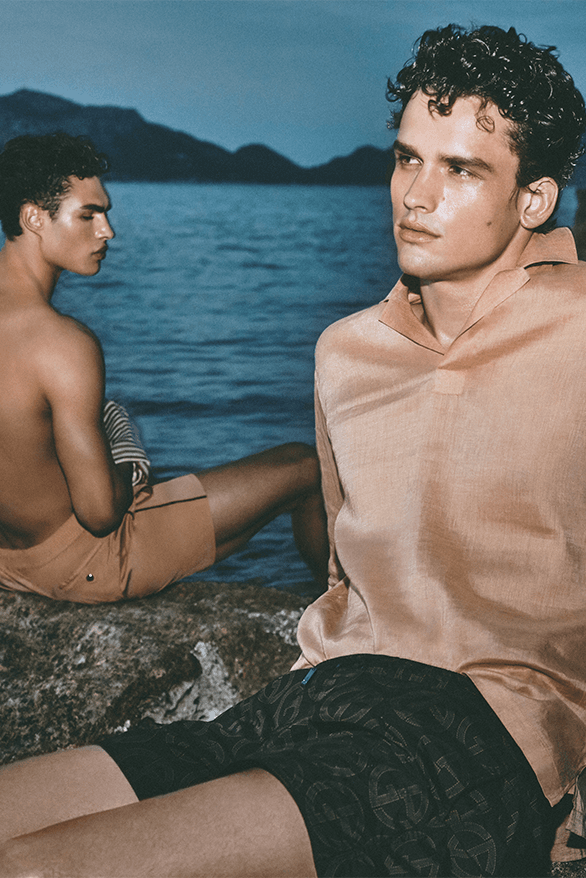 Giorgio Armani Mare Collection Release Information details date menswear womenswear summer 2023 Puerto Banús Porto Cervo St. Tropez Cannes Taormina at Parisi Woman Boutique Shanghai Plaza 66 Bagatelle club china Sanya Capella Hotel Sylt Shenzhen Mix City Singapore Marina Bay Sands Riviera Zushi Marina