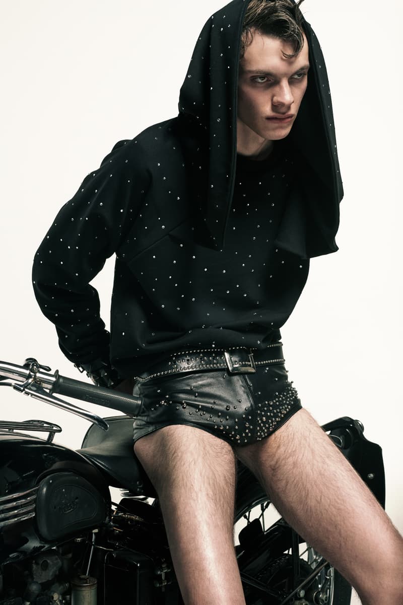 GOOMHEO Fall/Winter 2023 Collection "RIDERS" Menswear Emerging Brand Fashion East Alumni London Designer