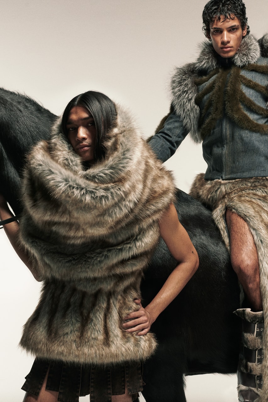 Коллекция GOOMHEO Осень/Зима 2023 «RIDERS» Мужская одежда Новый бренд Fashion East Alumni London Designer 