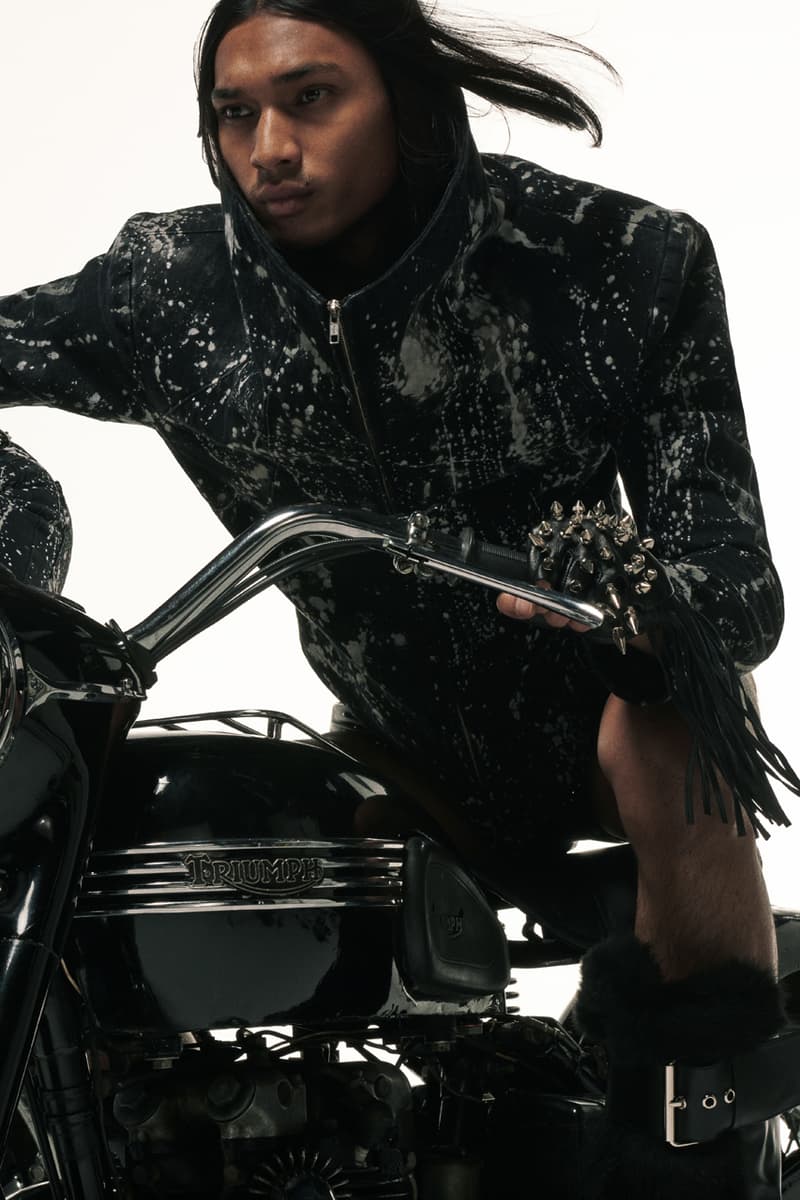 GOOMHEO Fall/Winter 2023 Collection "RIDERS" Menswear Emerging Brand Fashion East Alumni London Designer