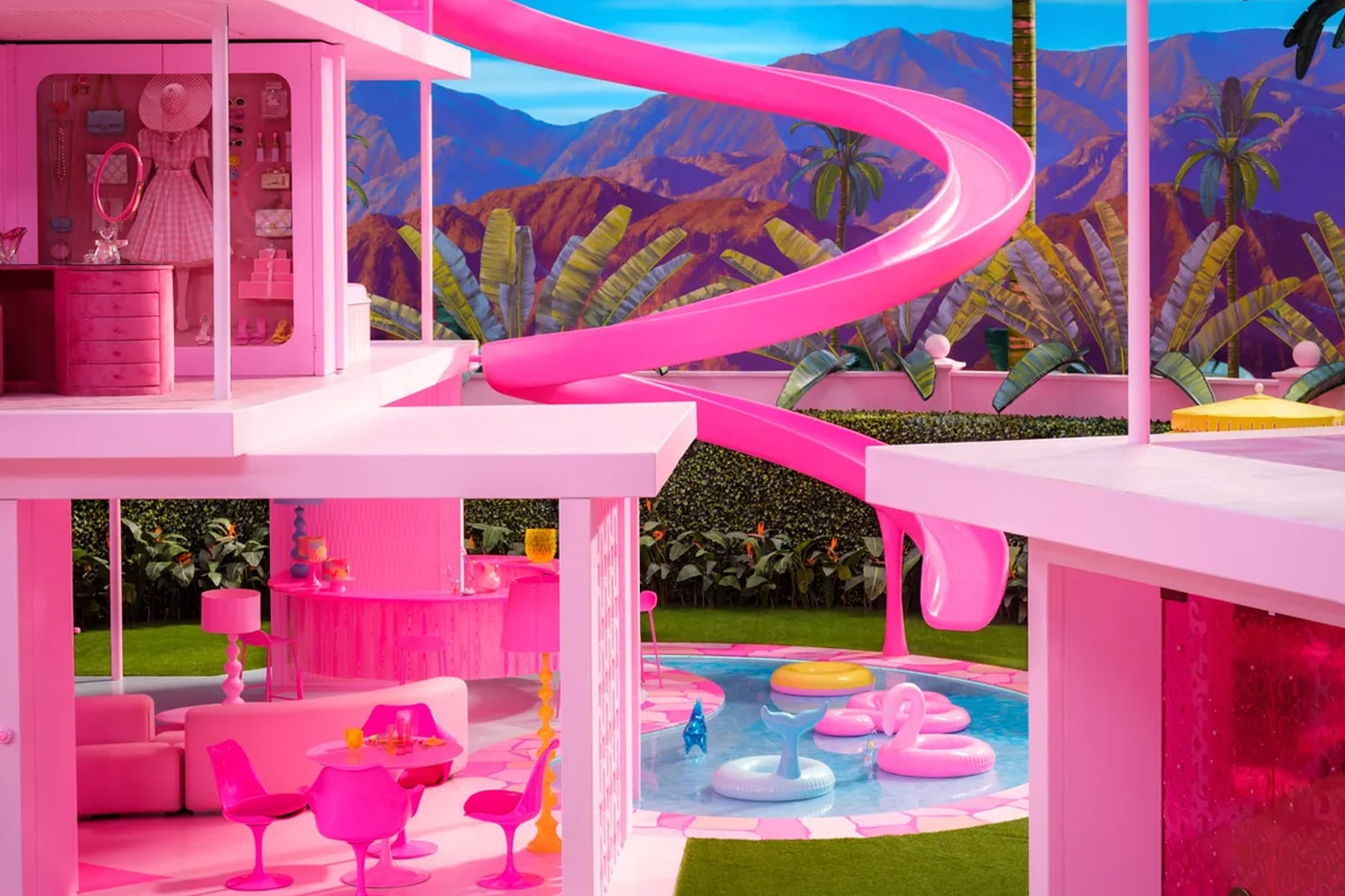 'Barbie' Set Construction Caused a Worldwide Paint Shortage ran out of pink paint greta gerwig margot robbie ryan gosling simu liu dua lipa emma mackey will ferrell michael cera kate mckinnon