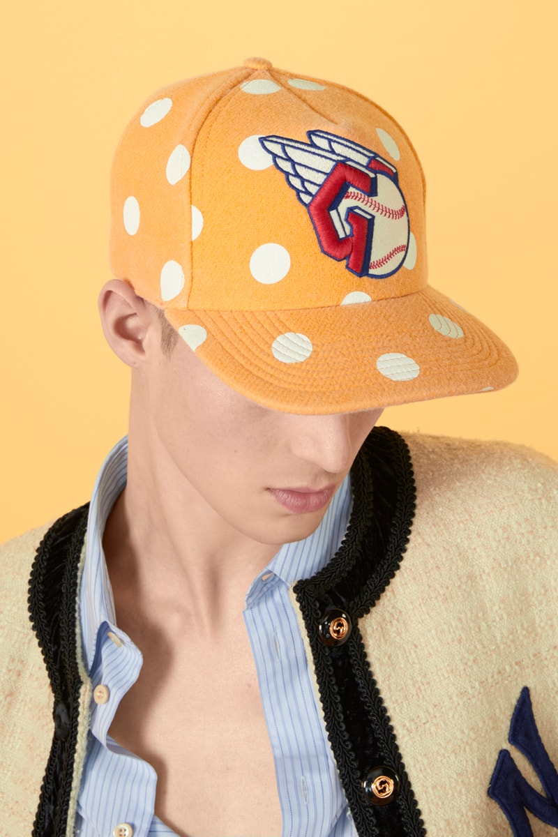 Gucci x Major League Baseball New York Yankees New Era Collaboration Capsule Collection Drops Release Information Sports Clothing