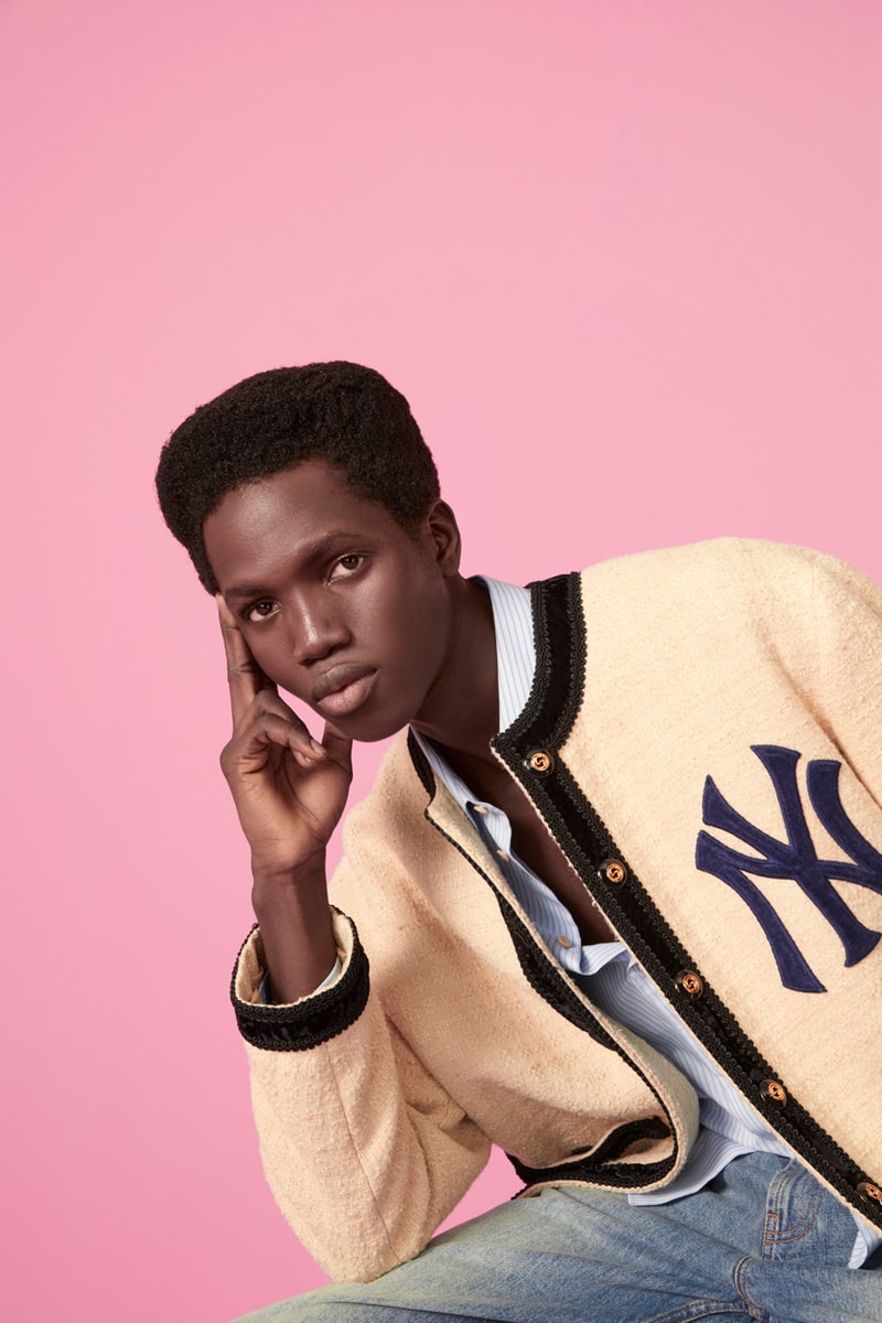 Gucci x Major League Baseball New York Yankees New Era Collaboration Capsule Collection Drops Release Information Sports Clothing