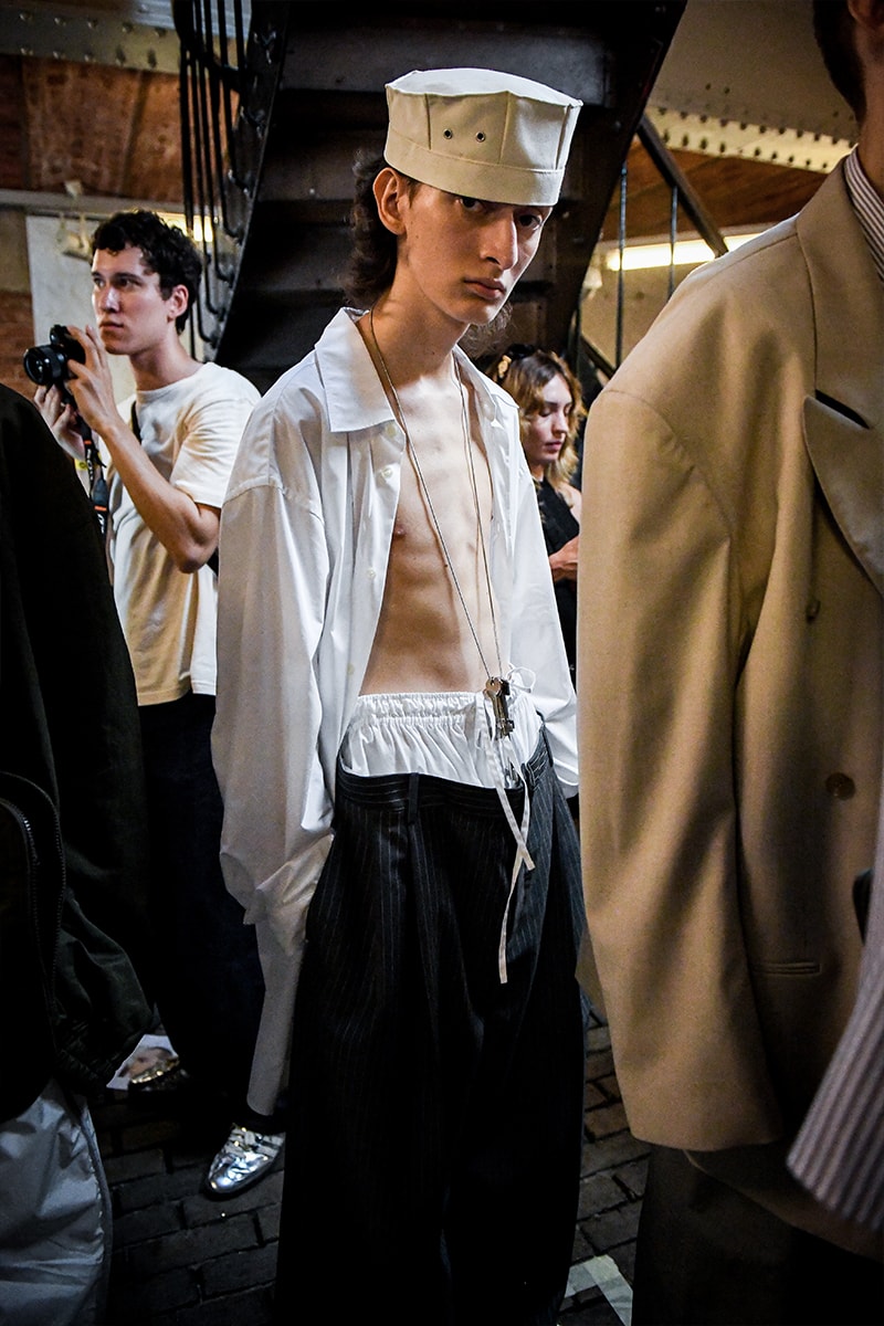 Hed Mayner SS24 Gives His Own Unique Spin on Your Typical "Boring Clothes" paris fashion week reebok