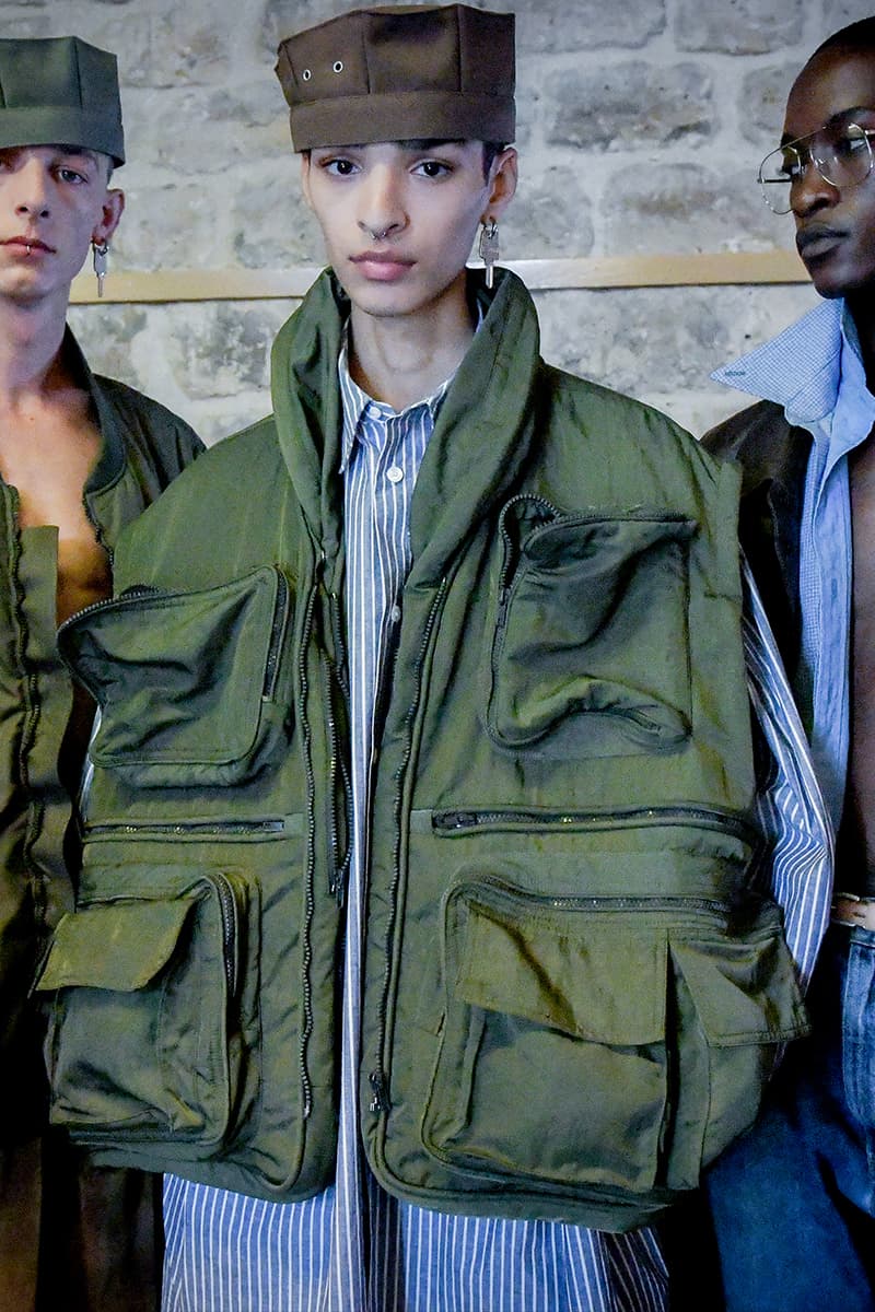 Hed Mayner SS24 Gives His Own Unique Spin on Your Typical "Boring Clothes" paris fashion week reebok