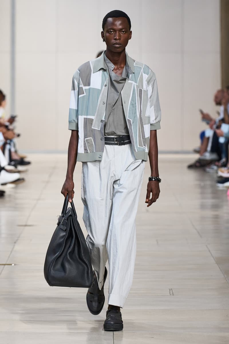 Hermès Spring Summer 2024 Paris Fashion Week Runway Show SS24 Véronique Nichanian Menswear Birkin Bags 