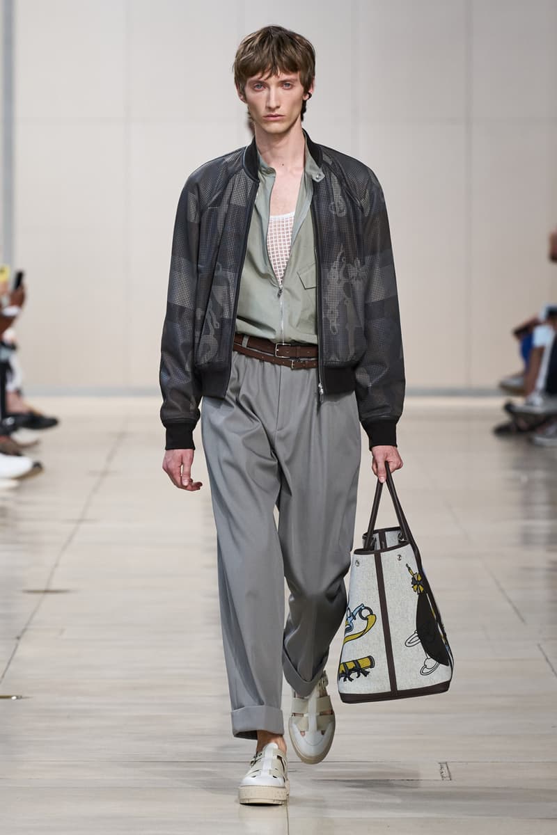 Hermès Spring Summer 2024 Paris Fashion Week Runway Show SS24 Véronique Nichanian Menswear Birkin Bags 