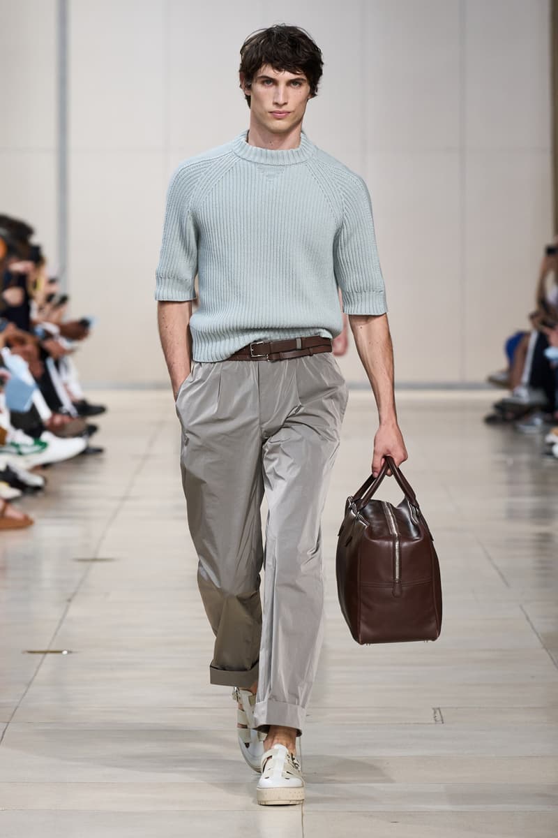 Hermès Spring Summer 2024 Paris Fashion Week Runway Show SS24 Véronique Nichanian Menswear Birkin Bags 